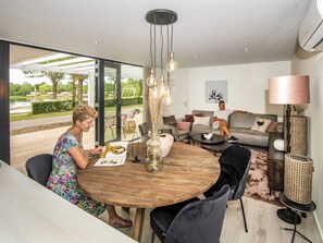 House | Living room - Modern Holiday Home in Limburg (Maasbree)