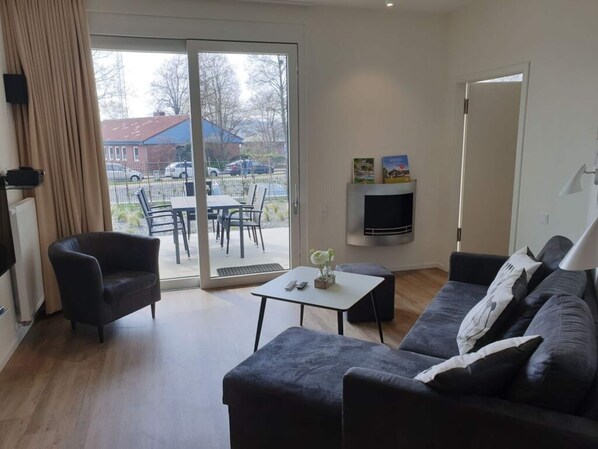 Living area - High End Travemunde Comfortable Vacation Home (Lübeck)