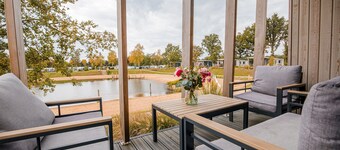 Chalet by Beach and Harbor With Terrace