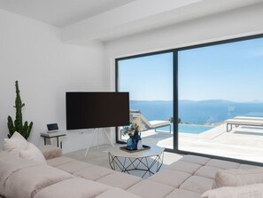 Living area - Villa Aristea Comfortable Holiday Residence (Labin)