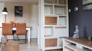 House | Living room - Holiday Home in Donkerbroek Near Forest Trails (Donkerbroek)