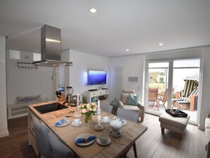 Private kitchen - Watt`n Flair on the North Beach (Borkum)