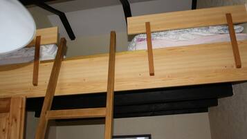 2 bedrooms, individually furnished, iron/ironing board