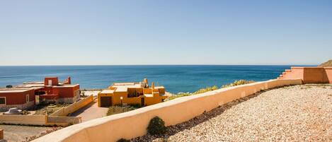 Alpehytte | Utsikt fra overnattingsstedet