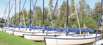 Atmospheric Villa on the Water, at a Holiday Park
