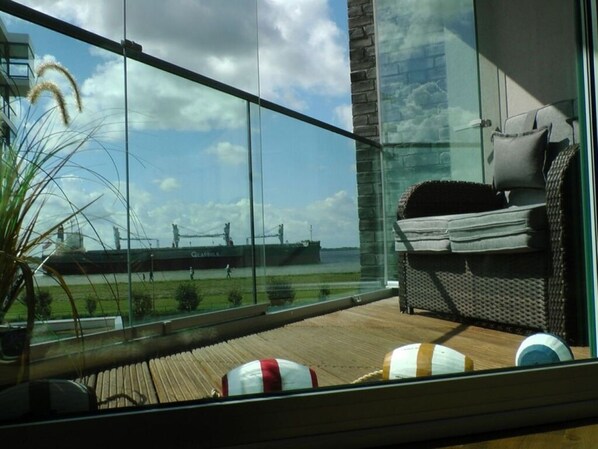 View from property - Apartment Newport Weser (Bremerhaven)