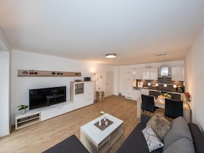 Apartment | Private kitchen | Oven, electric kettle, toaster - High Geest 4 - Including Many Extras (Cuxhaven)
