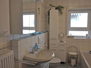 Apartment | Bathroom - Holiday Apartment in the Odenwald (Wilhelmsfeld)