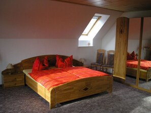 2 bedrooms, individually furnished, iron/ironing board
