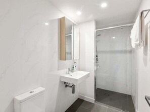 Hair dryer, towels, soap, shampoo - Stunning CityView 2B Apt. Location/Pool/Gym/Parking (South Brisbane)