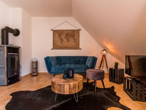 Living area - Holiday Apartment in Otseebad Wustrow (Ostseebad Wustrow)