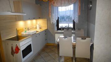 Apartment | Eigene Küche | Wasserkocher, Toaster