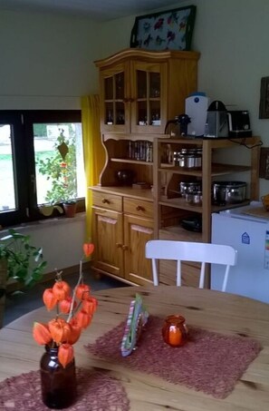 Apartment | Eigene Küche | Ofen, Wasserkocher, Toaster