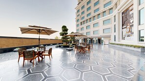 View from room - The Leela Hyderabad  Banjara Hills  (Hyderabad)