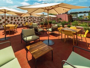 Terrace/patio - Hotel Libertad 1416 (Guadalajara)
