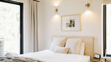 3 habitaciones, cuna de viaje, wifi gratis y ropa de cama