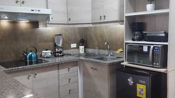 Microwave, oven, stovetop
