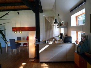 Private kitchen - Holiday Apartment Krote 5 (Waddeweitz)
