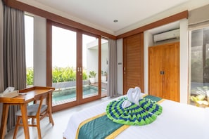 Villa, 2 Bedrooms | In-room safe, iron/ironing board, free WiFi, bed sheets - Davina Ubud Villas (Ubud)