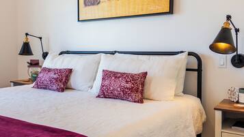 1 bedroom, in-room safe, iron/ironing board, travel cot