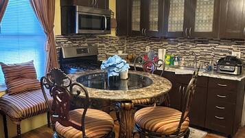 Microwave, oven, stovetop