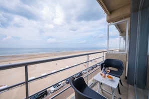 Balcony - Studio on the 4th Floor With sea View (Middelkerke)