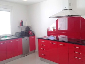 Casa | Cocina privada | Horno, hervidor eléctrico y tostadora