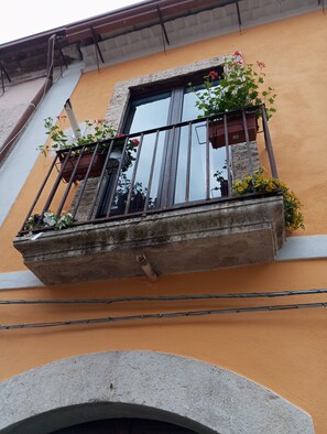 Fassade der Unterkunft