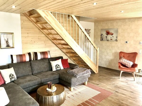 Living area - Holiday Home Goldstuck (Oberharz am Brocken)