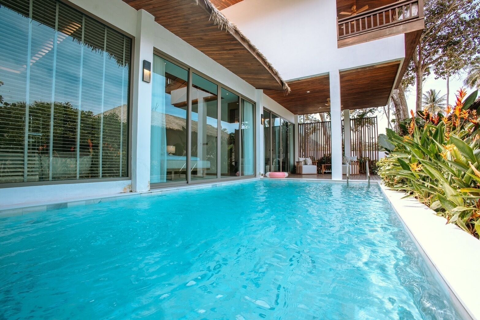 Ocean Pool Villa | 迷你吧（备有免费物品）、客房内保险箱、遮光窗帘、熨斗/熨衣板