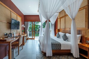 Double or Twin Room, Pool View - PURI ANDONG VILLAS (Ubud)