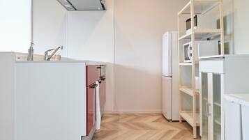 Relax Villa, Non Smoking | Private kitchen | Microwave, rice cooker, cookware/dishes/utensils, freezer