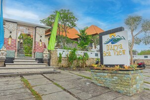 Entrada de la propiedad