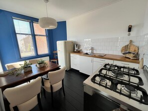 Private kitchen - Unique House Within Walking Distance of the Beach (Katwijk Aan Zee)