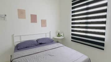 Apartemen, 3 kamar tidur | 3 kamar tidur dan seprai linen