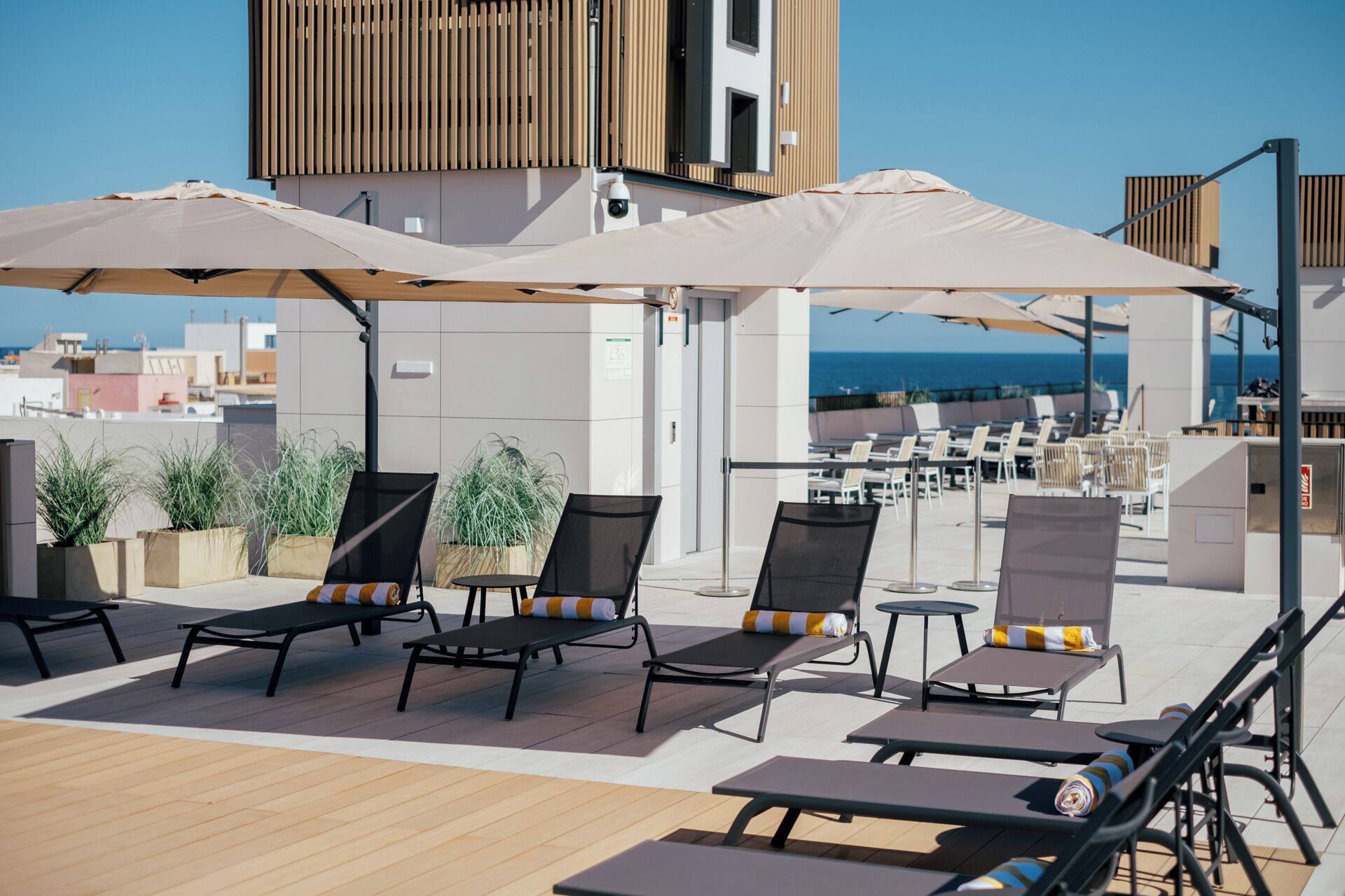 Terraza en la azotea