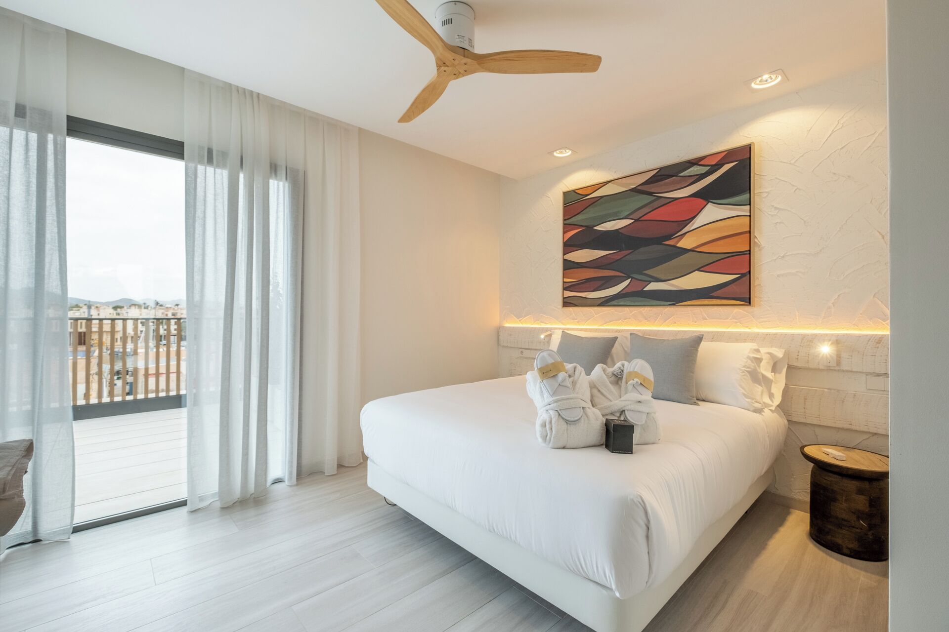Minibar, in-room safe, desk, blackout curtains