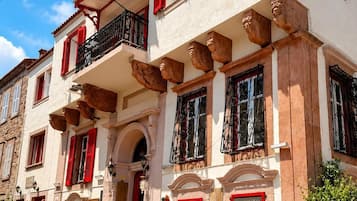 Façade de l’hébergement
