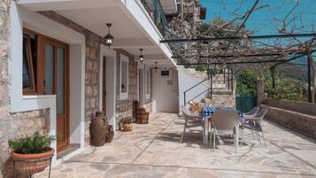 Luxury Villa, Sea View | Terrace/patio