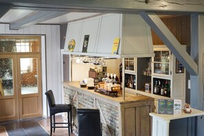 Casa | Cozinha privada | Geladeira, chaleira elétrica, torradeira