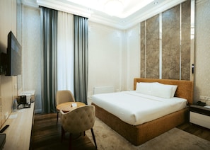 Family Triple Room | Desk, laptop workspace, soundproofing, iron/ironing board (on request) - Baden-Baden Hotel (Tashkent)