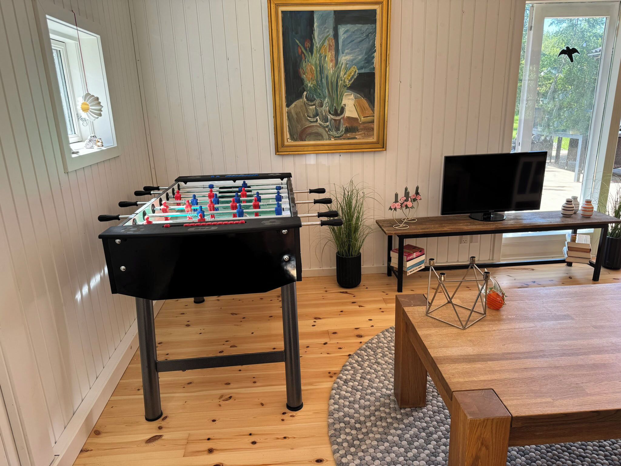 Ferienhaus, 3 Schlafzimmer, Gartenblick | Spielezimmer