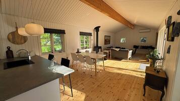 Ferienhaus, 3 Schlafzimmer, Gartenblick
