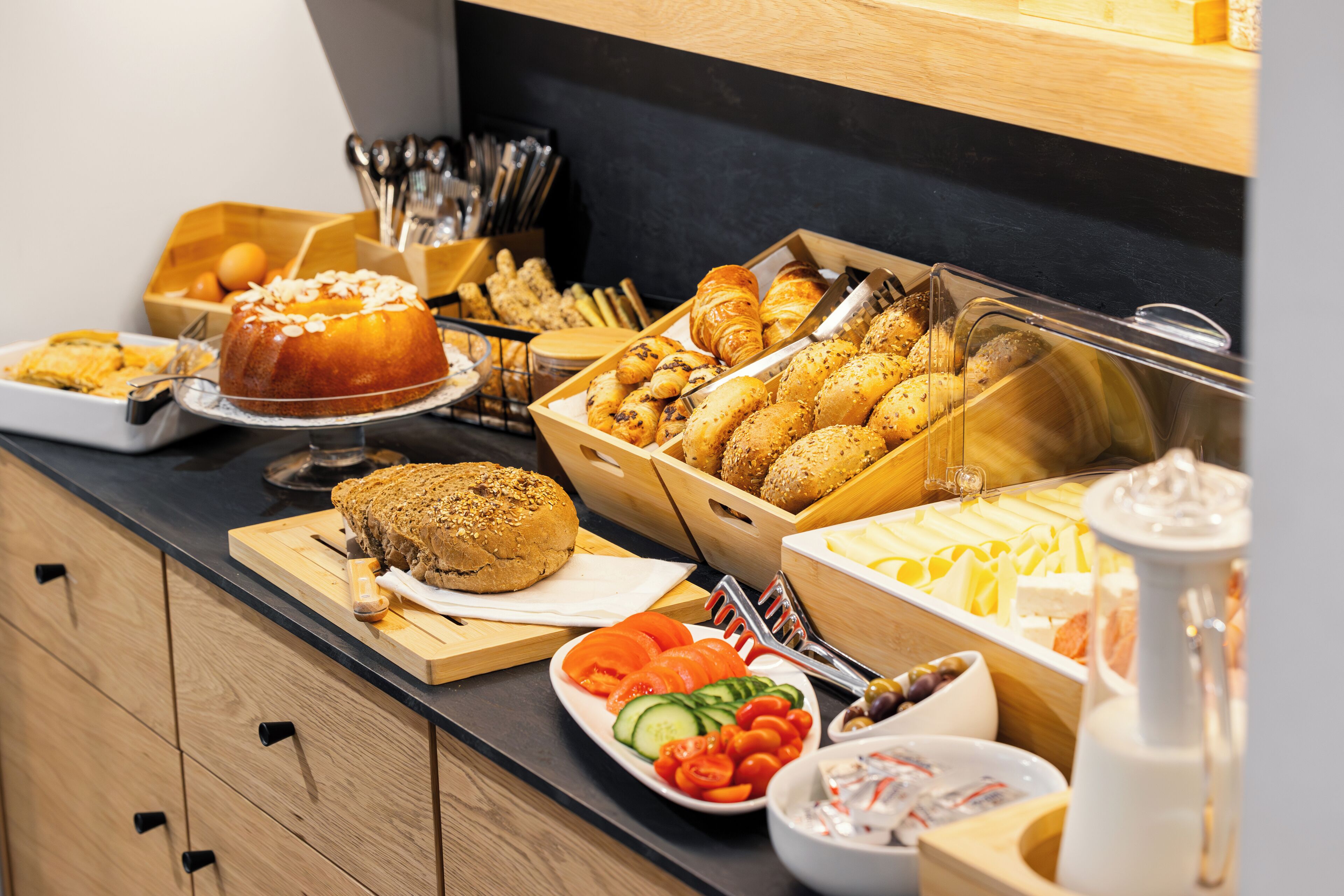 Desayuno bufé gratuito y diario
