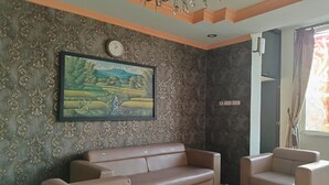 Sitteområde i lobbyen