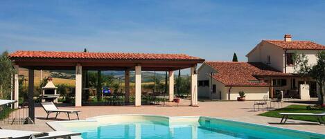 Ferienhaus | Pool | Innenpool, Außenpool