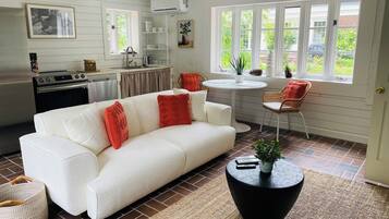 TV connectée, cheminée