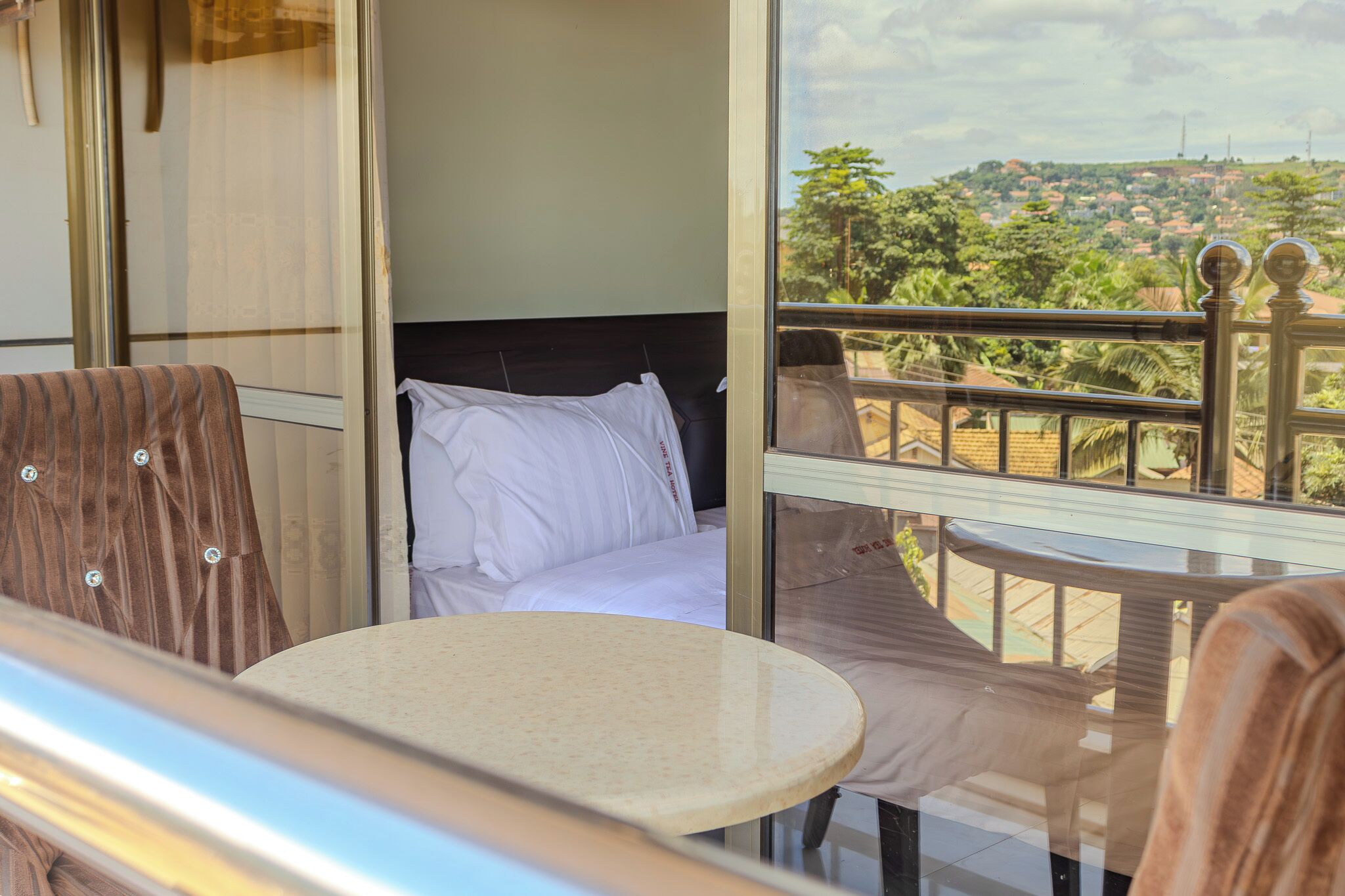 Habitación ejecutiva, 1 cama King size, balcón, vista a la ciudad | Vista del balcón