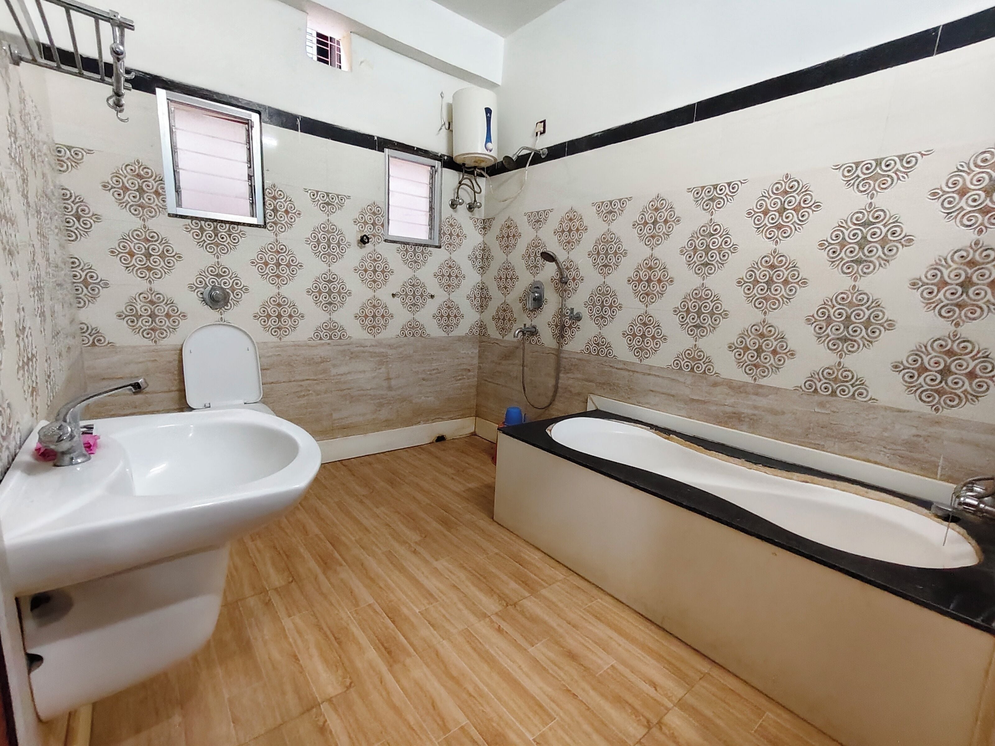 Habitación familiar, varias camas | Baño