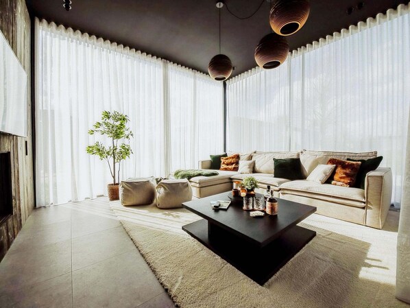 House | Living room - Maison Heurelijk Modern Finished Near Somme-leuze (Somme-Leuze)